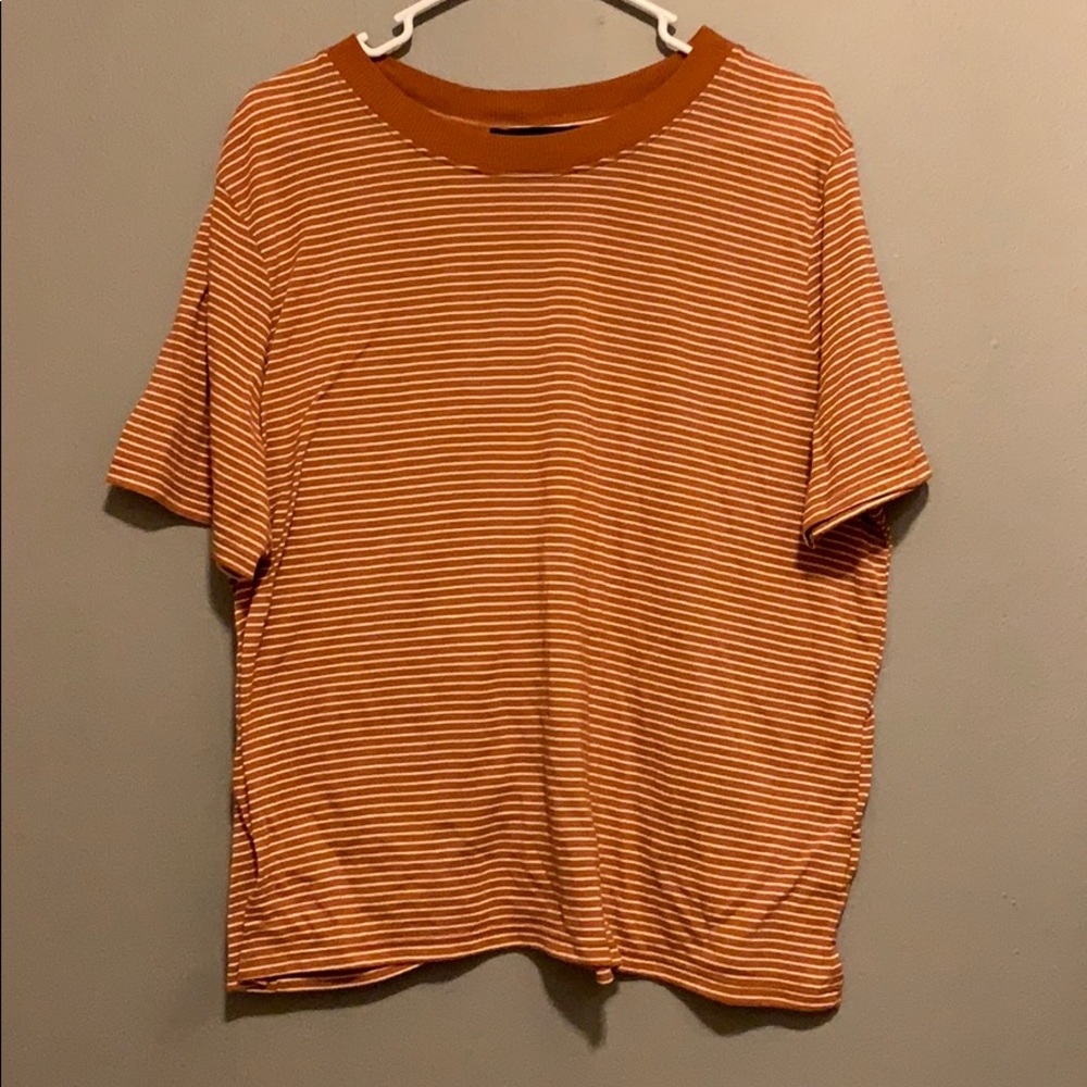 Striped Forever21 Plus Tee